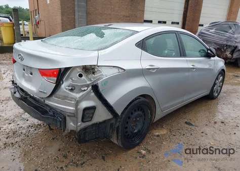 2012 Hyundai Elantra Gls/Limited z USA, uszkodzony, nr VIN KMHDH4AEXCU424189